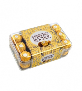 Ferrero rocher chocolat au lait noisette assortiment boîte de confiseries,  12 ea