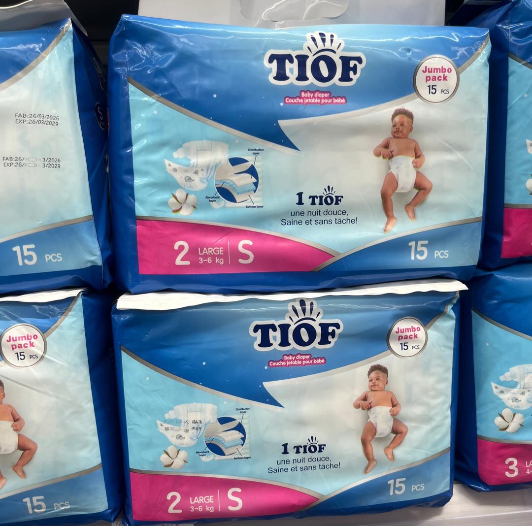 Couches  Bébé Tiof - 15Pcs