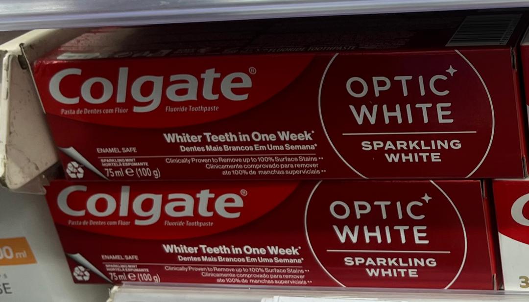 Dentifrice Colgate Optic White - 100g