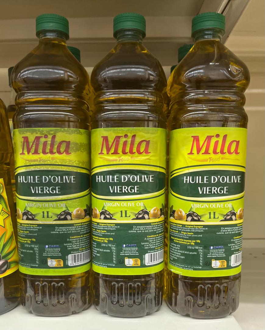 HUILE D'olive Vierge Mila - 1L